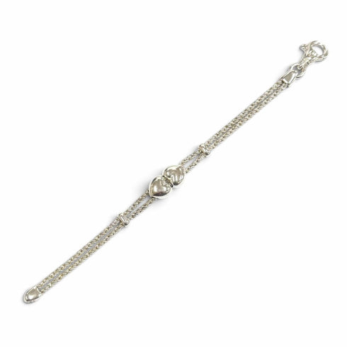 Vintage Charm Bracelet Sterling Silver