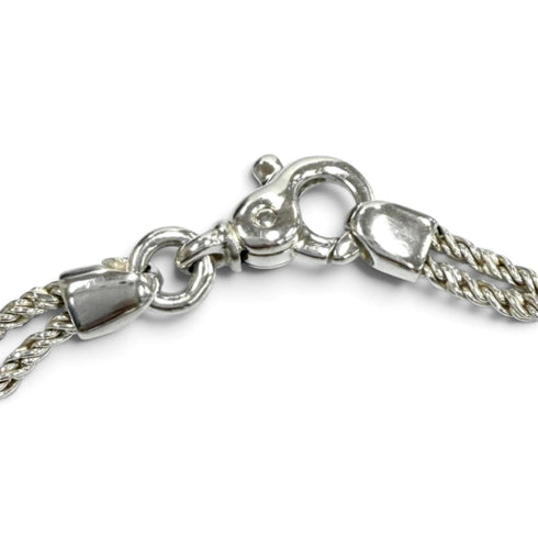 Vintage Charm Bracelet Sterling Silver