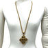 CC Logo Pendant Necklace Metal