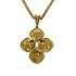 CC Logo Pendant Necklace Metal