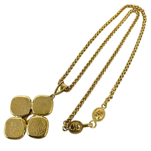 CC Logo Pendant Necklace Metal