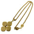 CC Logo Pendant Necklace Metal