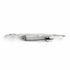 Vintage Feather Motif Brooch Sterling Silver