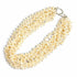 Pendant Necklace Sterling Silver and Freshwater Pearl Choker White