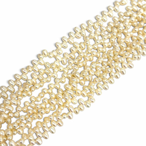 Pendant Necklace Sterling Silver and Freshwater Pearl Choker White