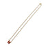 Pop H Pendant Necklace Gold-Tone Metal