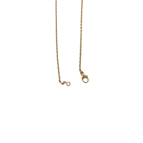 Pop H Pendant Necklace Gold-Tone Metal