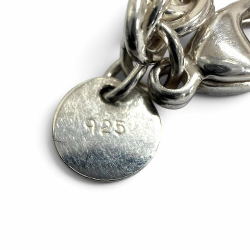 Pendant Necklace Twist Chain Sterling Silver