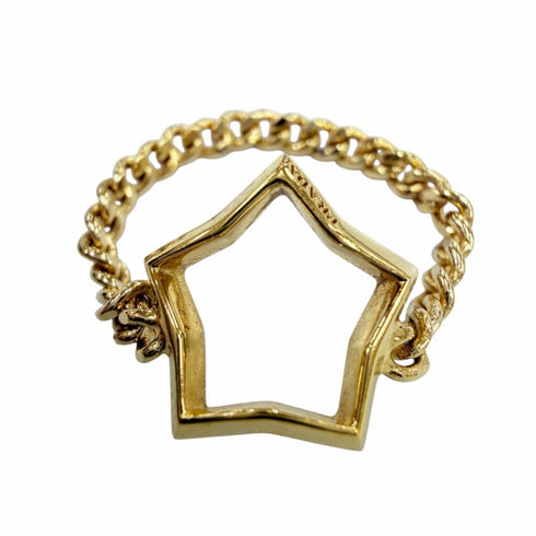 Band Ring Brass Gold