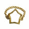 Band Ring Brass Gold