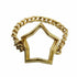 Band Ring Brass Gold