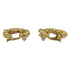 CC Logo Clip-On Earrings Metal Gold-Tone Metal