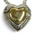 Pendant Necklace 18K Gold and Sterling Silver