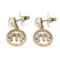 Earrings Gold-Tone Metal