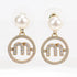 Earrings Gold-Tone Metal