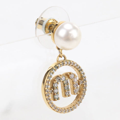 Earrings Gold-Tone Metal