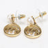 Earrings Gold-Tone Metal