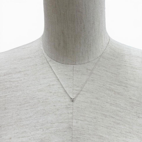 Elsa Peretti Diamonds By The Yard Pendant Necklace Sterling Silver and Diamond