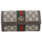 Ophidia Continental Wallet GG Coated Canvas