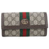 Ophidia Continental Wallet GG Coated Canvas