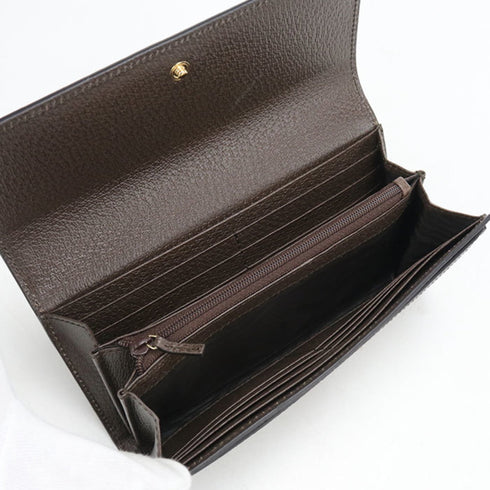 Ophidia Continental Wallet GG Coated Canvas