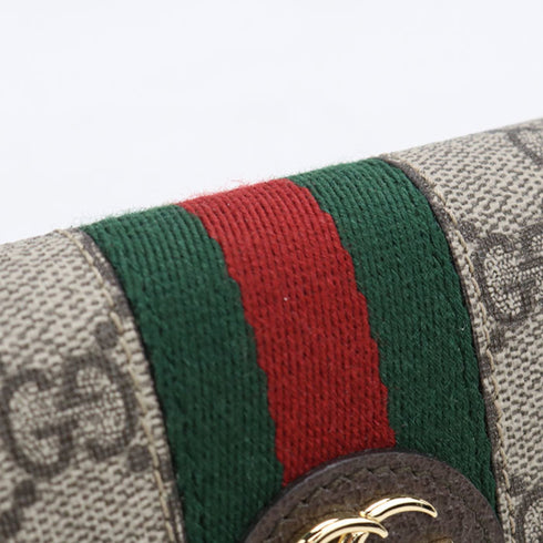 Ophidia Continental Wallet GG Coated Canvas