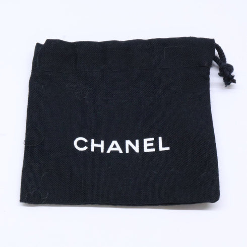CC Logo Round Brooch Metal