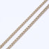CC Logo Chain Clover Pendant Necklace Metal