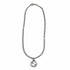 Interlocking G Arabesque Pendant Necklace Sterling Silver