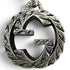 Interlocking G Arabesque Pendant Necklace Sterling Silver