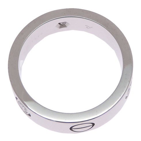 Ring One Band 18K White Gold with Diamond
