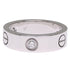 Ring One Band 18K White Gold with Diamond