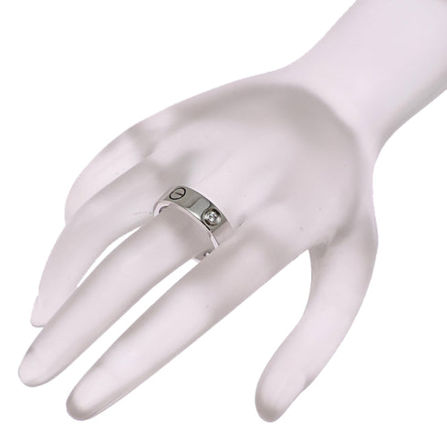 Ring One Band 18K White Gold with Diamond