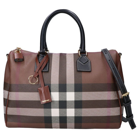 Bowling Bag Check E-Canvas Medium