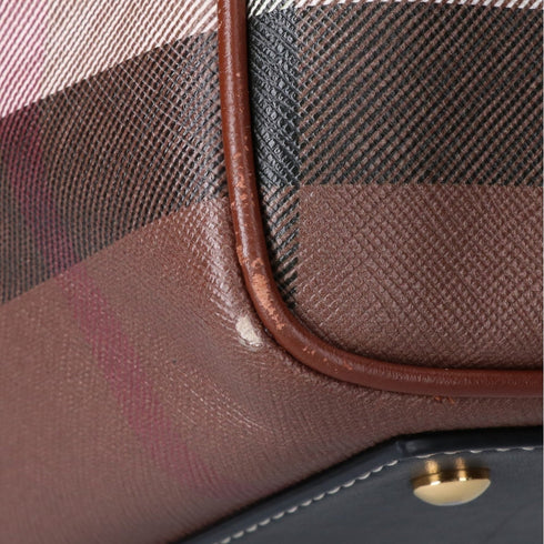 Bowling Bag Check E-Canvas Medium