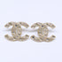 CC Logo Earrings Gold-Tone Metal Gold-Tone Metal