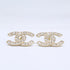 CC Logo Earrings Gold-Tone Metal Gold-Tone Metal