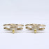 CC Logo Earrings Gold-Tone Metal Gold-Tone Metal