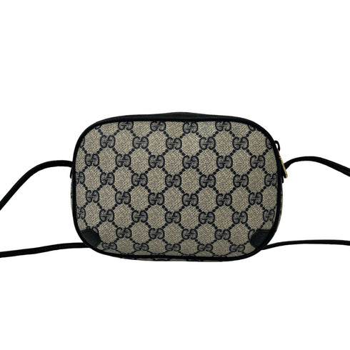 Vintage Web Crossbody Bag GG Coated Canvas Small