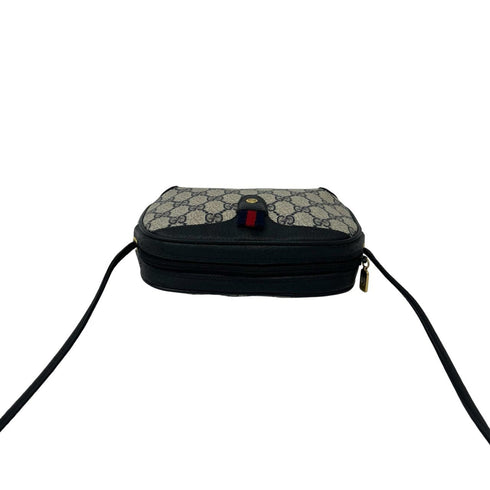 Vintage Web Crossbody Bag GG Coated Canvas Small