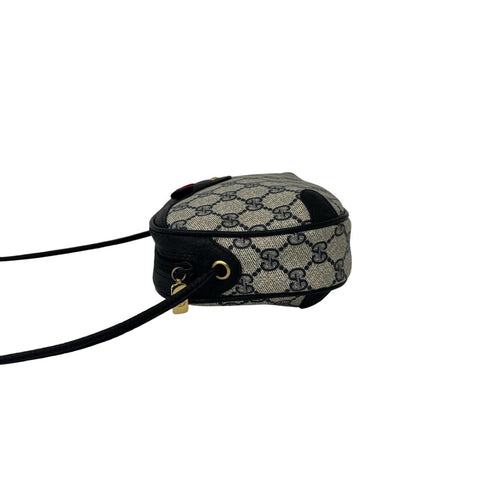 Vintage Web Crossbody Bag GG Coated Canvas Small
