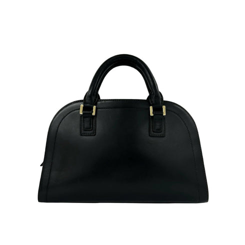 Cuir Triomphe Cabas Drawstring Tote Leather Small