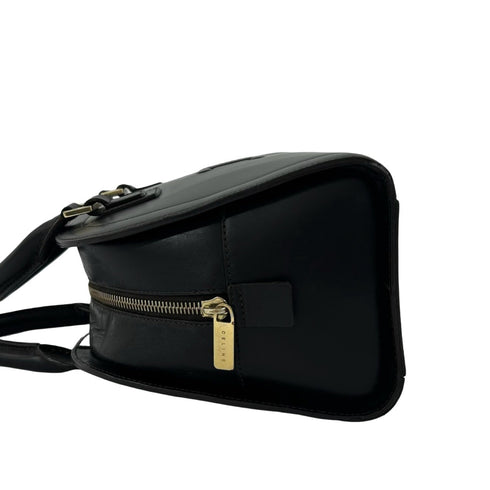Cuir Triomphe Cabas Drawstring Tote Leather Small