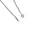 Vintage Signature Cross Pendant Necklace Sterling Silver and 18K Yellow Gold