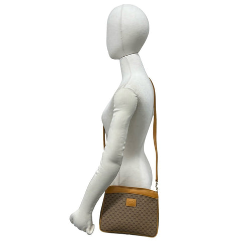 Web Strap Zip Messenger Bag GG Canvas Medium