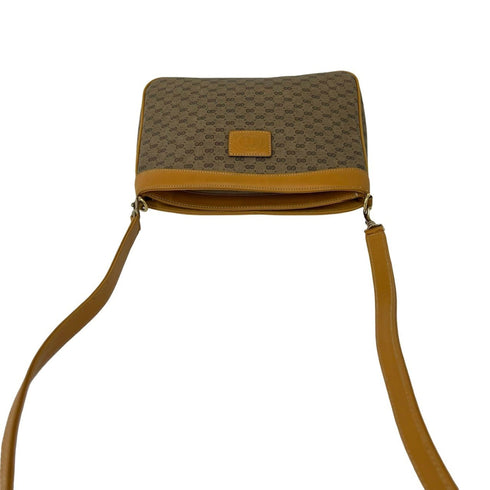Web Strap Zip Messenger Bag GG Canvas Medium