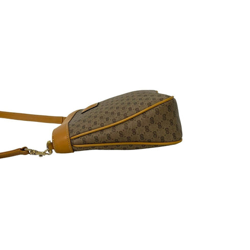 Web Strap Zip Messenger Bag GG Canvas Medium