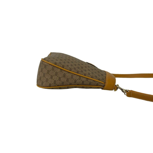 Web Strap Zip Messenger Bag GG Canvas Medium