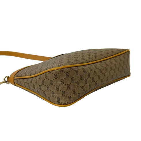 Web Strap Zip Messenger Bag GG Canvas Medium