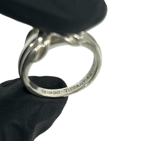 Vintage Signature Ring Sterling Silver